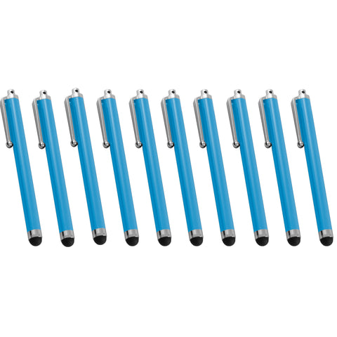 10 Light Blue Styluses