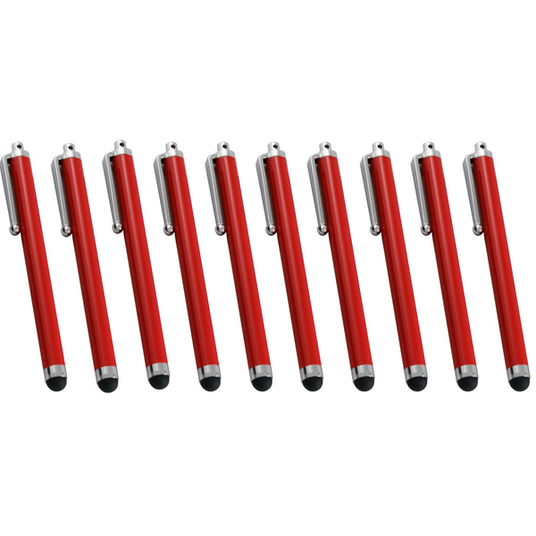 10 Pack Soft Touch Bright Stylus