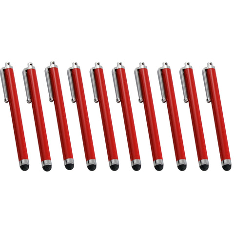 10 Red Styluses