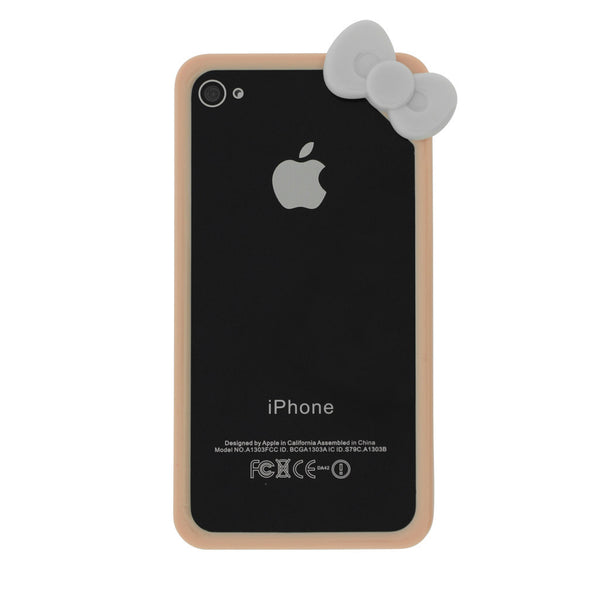 Bow Bumper Case for Apple iPhone 4 4S