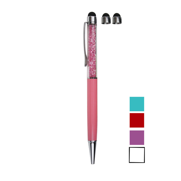 Crystal Diamond Stylus And Ink Pen *2 Tips Included*