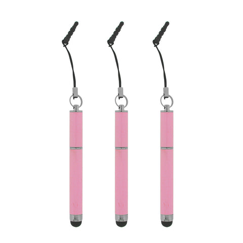 3 Pink Styluses